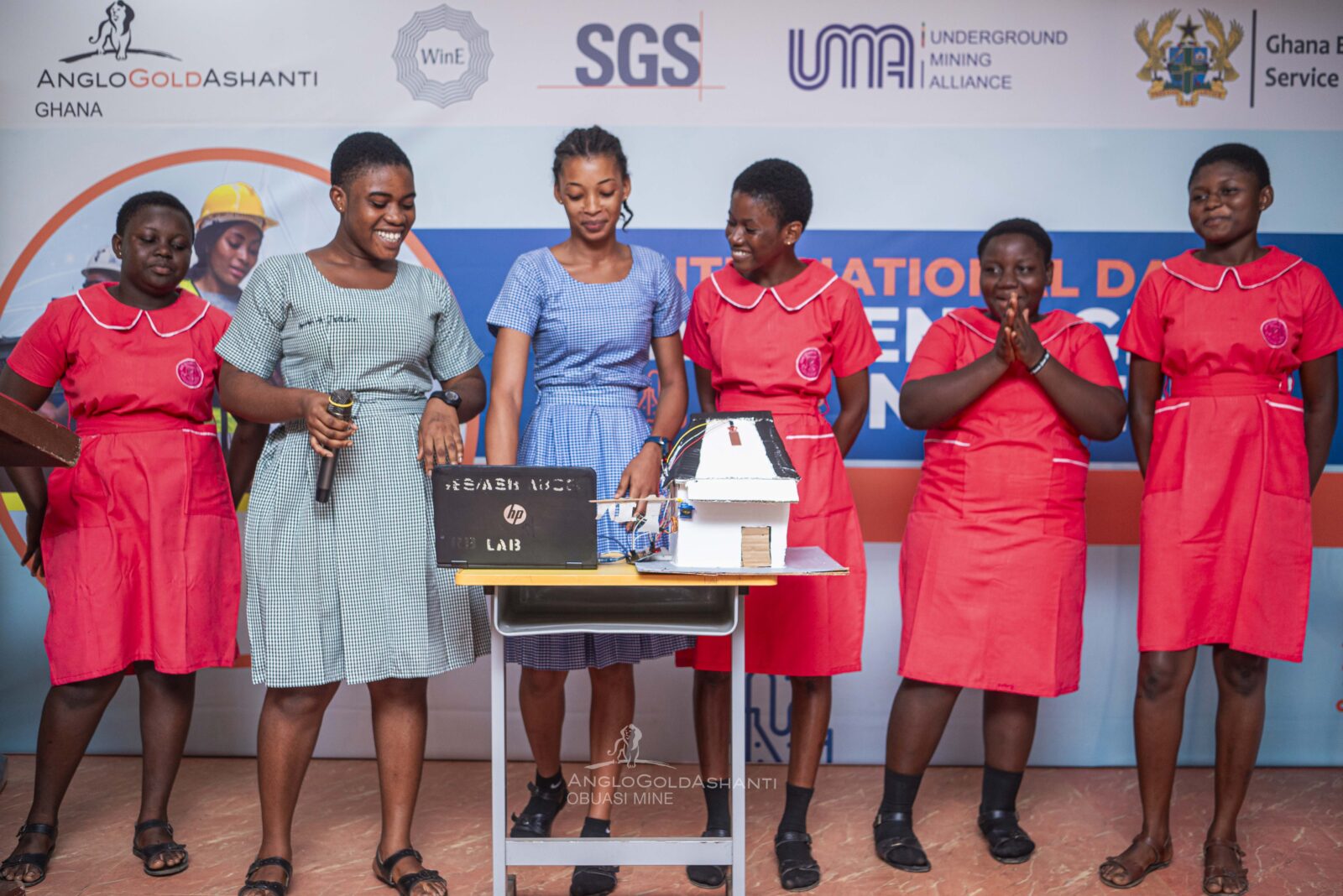 Obuasi Mine & Partners inspire girls at Asare Bediako SHS to pursue careers in STEM