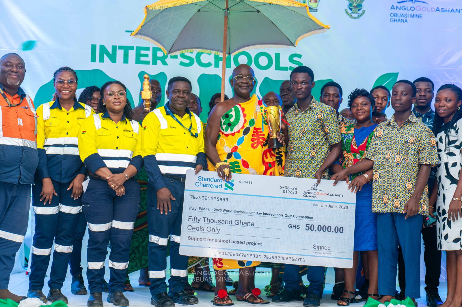 Defending Champions Apagya SHS Retains World Environment Day Quiz Crown